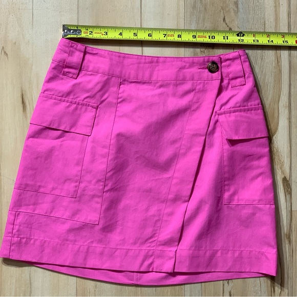 Women's High-Rise Cargo Mini Skirt Future Collective Pink Size 00 - Picture 4 of 7